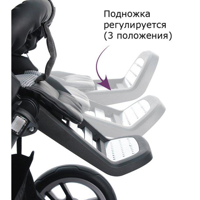 Детская коляска Teutonia Mistral Primus V4 Graphite 2 в 1 WHL3 фото 28