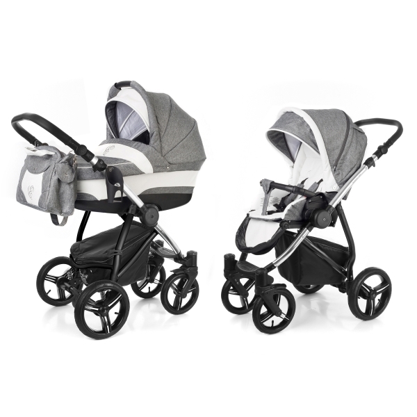 Фото Детская коляска Esspero Newborn Lux 2 в 1, шасси Chrome, реальные фотографии клиентов | Коляски-Кроватки.Ру
