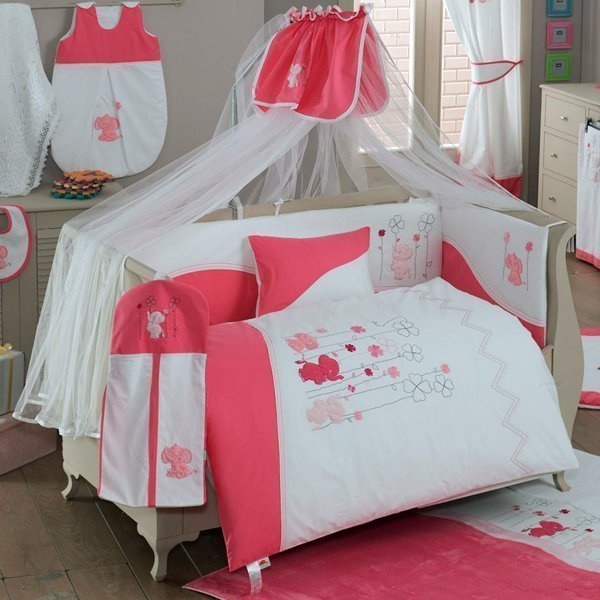 Комплект постельного белья Kidboo Elephant 6 предметов - Фото