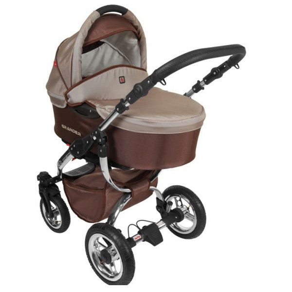 Детские коляски Tutek Grander Alu Chrom 3 в 1 фото 8