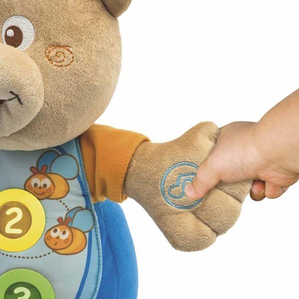 60000 Интерактивная музыкальная мягкая игрушка Chicco Мишка со светом фото 2