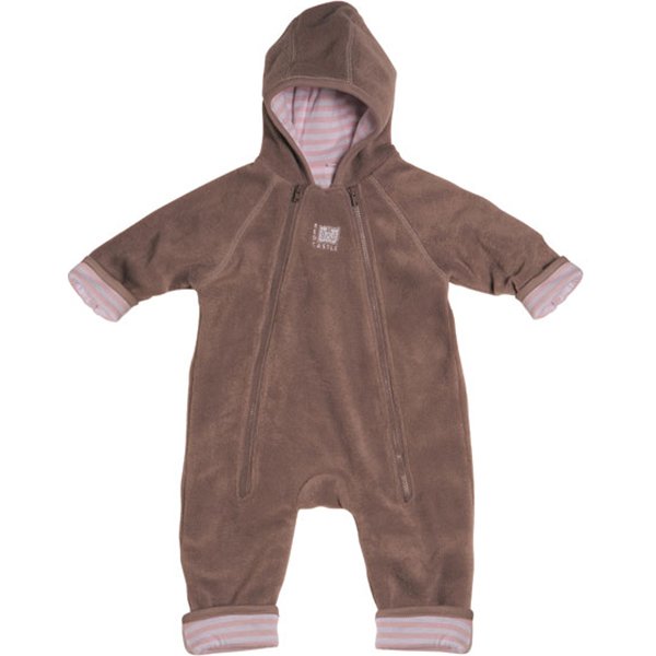 Комбинезон детский Red Castle Zip Up S1 Taupe флис/хлопок