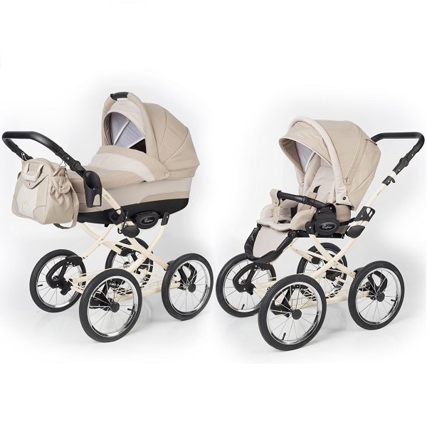 Фото Детская коляска Esspero Classic 2 в 1, шасси Beige, реальные фотографии клиентов | Коляски-Кроватки.Ру