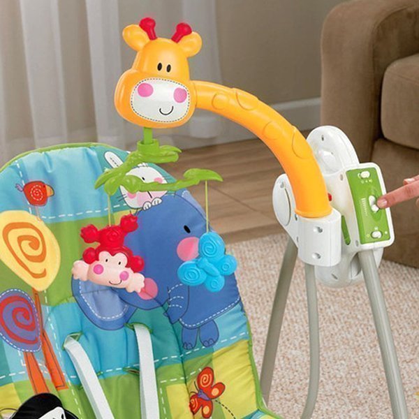 FP X6146 Кресло-качалка Fisher Price Тропический Лес фото 4