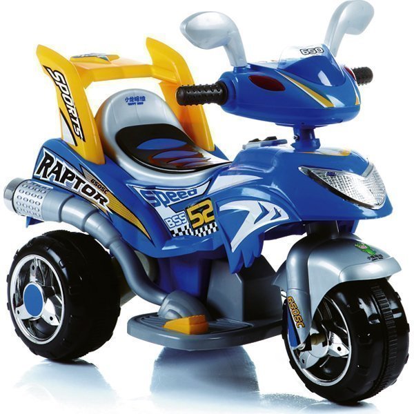 Электромобиль-мотоцикл Geoby Happy Dino LW639 - Фото