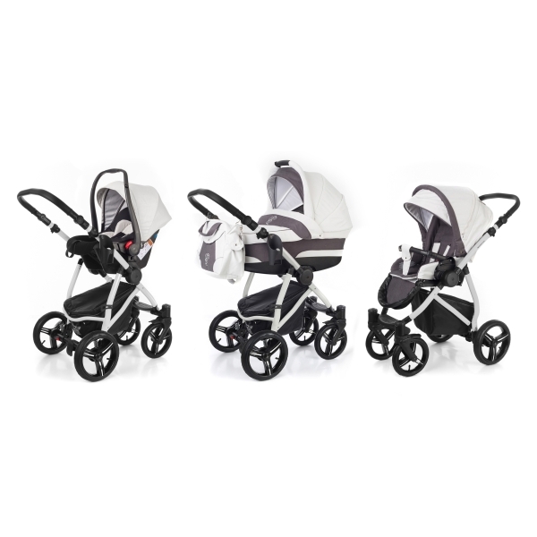 Фото Детская коляска Esspero Newborn Lux 3 в 1, шасси Grey, реальные фотографии клиентов | Коляски-Кроватки.Ру