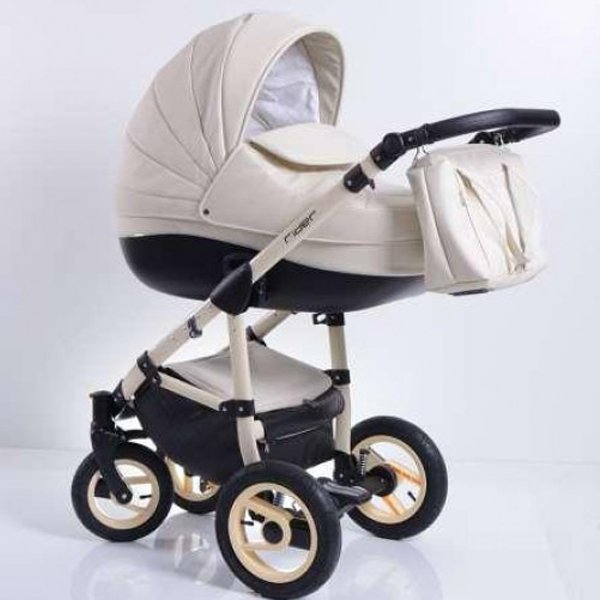 Фото Детская коляска Tutic Rider Eco 3 в 1, эко-кожа, реальные фотографии клиентов | Коляски-Кроватки.Ру