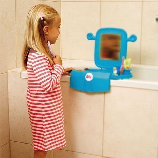 Трюмо с зеркалом и раковиной Ok Baby Space Wash Basin фото 1