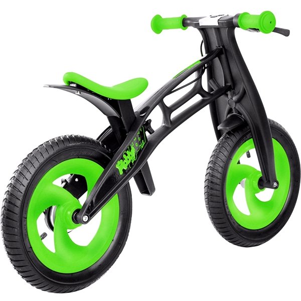 Велобалансир + беговел Hobby-Bike RT Fly А Черная Оса Plastic А-шины елочка фото 3