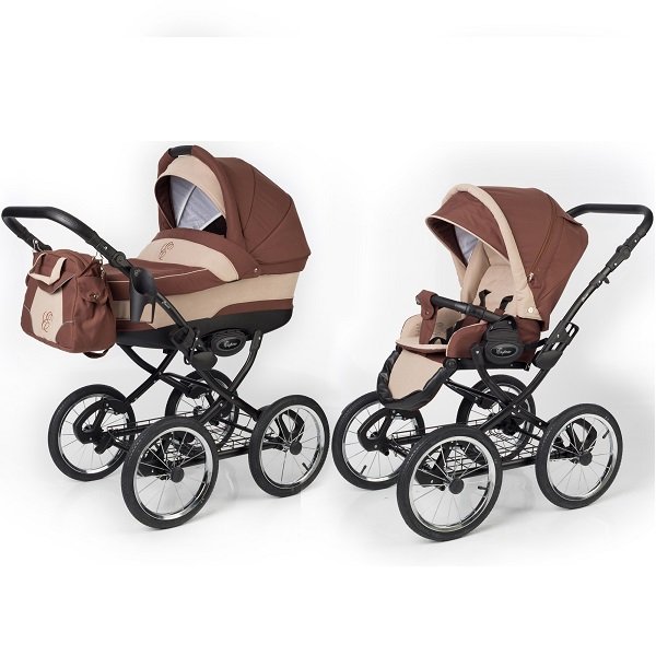 Фото Детская коляска Esspero Classic 2 в 1, шасси Black, реальные фотографии клиентов | Коляски-Кроватки.Ру