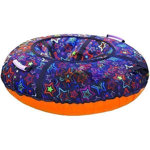 Надувные санки-тюбинг RT Звезды разноцветные фото 1