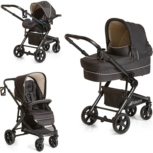 Фото Детская коляска Hauck Atlantic Plus Trio Set 3 в 1, реальные фотографии клиентов | Коляски-Кроватки.Ру