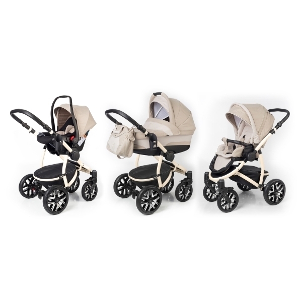 Фото Детская коляска Esspero Discovery 3 в 1, шасси Beige, реальные фотографии клиентов | Коляски-Кроватки.Ру