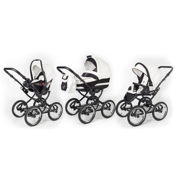 Детская коляска Esspero Classic 3 в 1, шасси Black - Фото