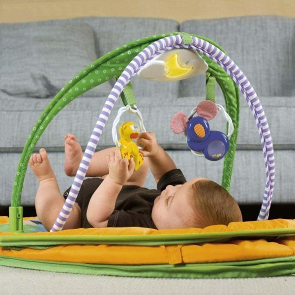 Игрушка Chicco мягконабивная "Игровой коврик 4 в 1" фото 1