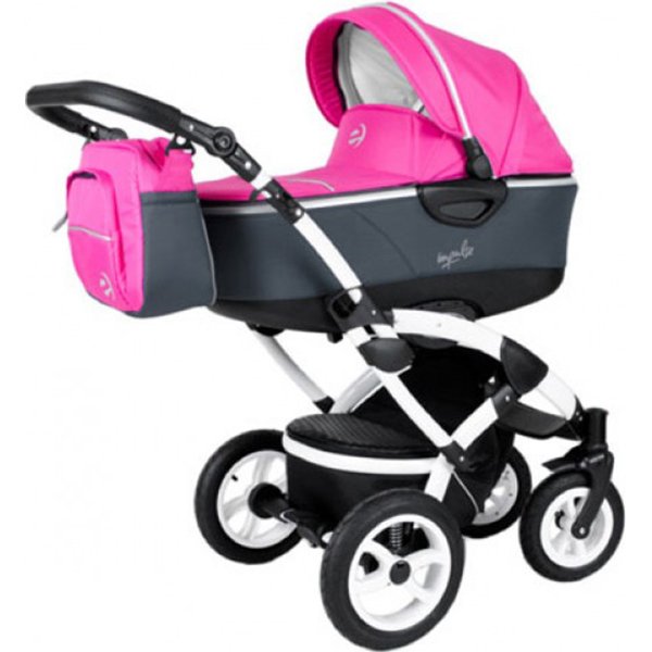 Детская коляска Tutic Impulse 3 в 1, шасси Black - Фото