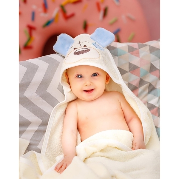 Детское полотенце с капюшоном Twinklbaby Fun Dry Мишки фото 3