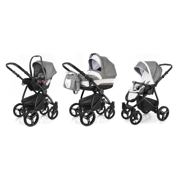 Фото Детская коляска Esspero Newborn Lux 3 в 1, шасси Black, реальные фотографии клиентов | Коляски-Кроватки.Ру