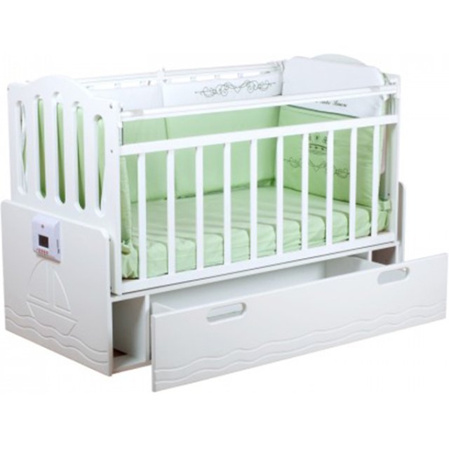 Автоматическая детская кроватка Daka baby Дака Беби Укачай-ка 3 фото 8