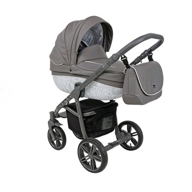 Фото Детская коляска Roan Bass Eco 2 в 1, эко-кожа, реальные фотографии клиентов | Коляски-Кроватки.Ру