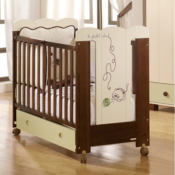 Детская кроватка Micuna Cats 120 х 60 см фото 2