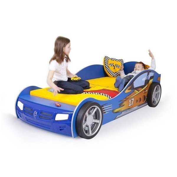 Кровать-машина Advesta Champion со звуковыми сигналами и подсветкой - Фото