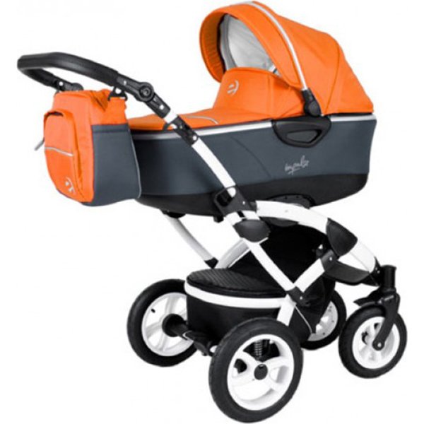 Фото Детская коляска Tutic Impulse 2 в 1, шасси Black, реальные фотографии клиентов | Коляски-Кроватки.Ру