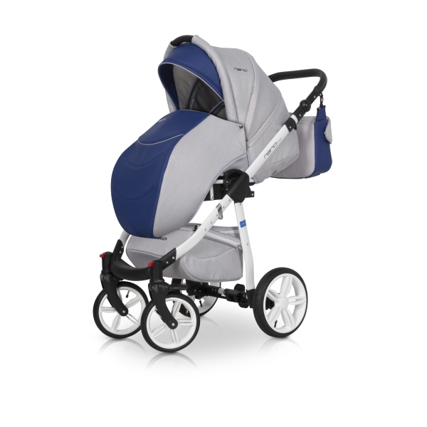 Детская коляска Riko Nano Ecco 3 в 1, эко-кожа фото 4