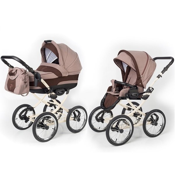Фото Детская коляска Esspero Classic 2 в 1, шасси Beige, реальные фотографии клиентов | Коляски-Кроватки.Ру