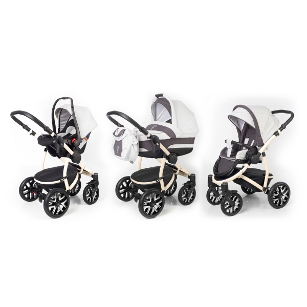 Фото Детская коляска Esspero Discovery 3 в 1, шасси Beige, реальные фотографии клиентов | Коляски-Кроватки.Ру