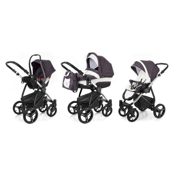 Фото Детская коляска Esspero Newborn Lux 3 в 1, шасси Chrome, реальные фотографии клиентов | Коляски-Кроватки.Ру