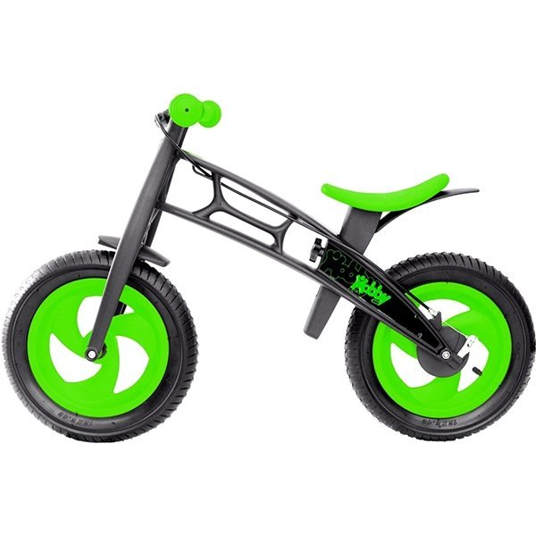 Велобалансир + беговел Hobby-Bike RT Fly А Черная Оса Plastic А-шины елочка фото 7