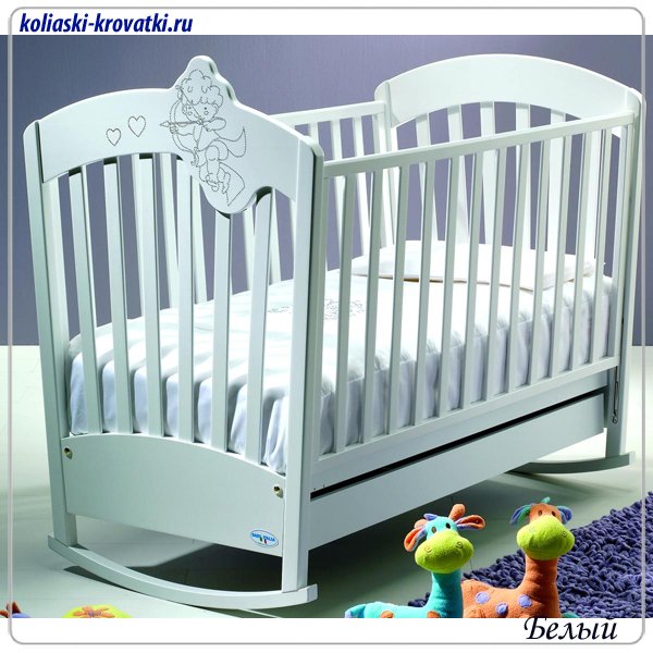 Детская кроватка Baby Italia Cupido качалка фото 1