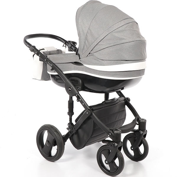 Детская коляска AmaroBaby City Ecco 2 в 1, ткань+эко-кожа фото 26