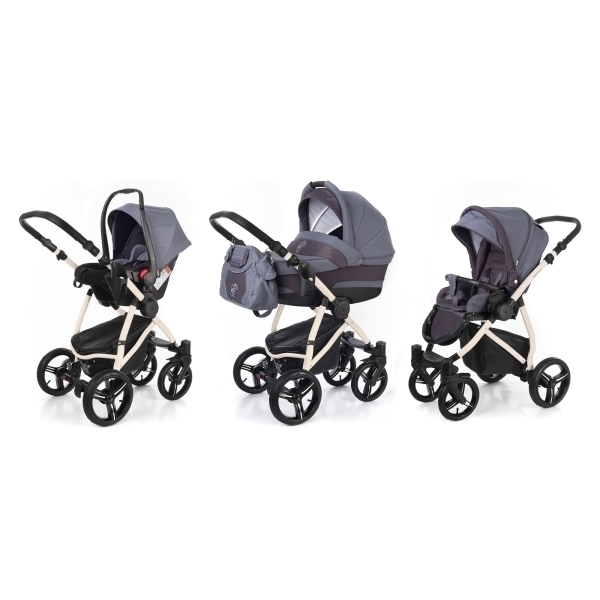 Фото Детская коляска Esspero Newborn Lux 3 в 1, шасси Beige, реальные фотографии клиентов | Коляски-Кроватки.Ру