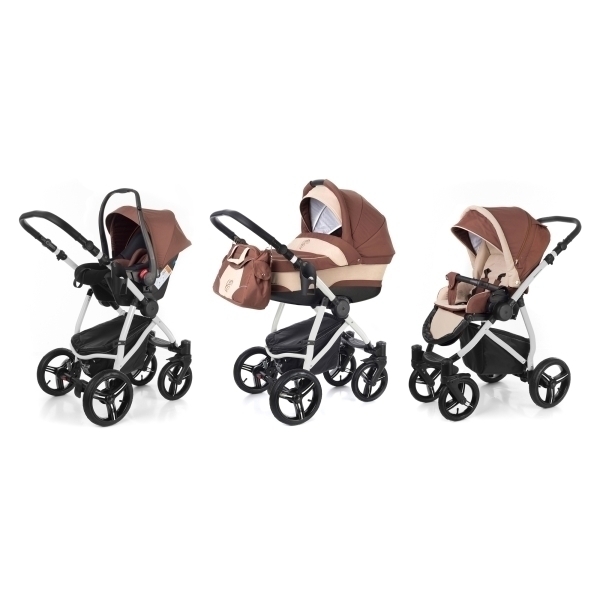 Фото Детская коляска Esspero Newborn Lux 3 в 1, шасси Grey, реальные фотографии клиентов | Коляски-Кроватки.Ру