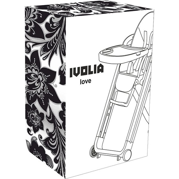 Стульчик для кормления Ivolia Love 02, 4 колеса фото 26