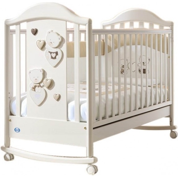 Фото Детская кроватка Pali Celine Baby, колеса + полозья, реальные фотографии клиентов | Коляски-Кроватки.Ру