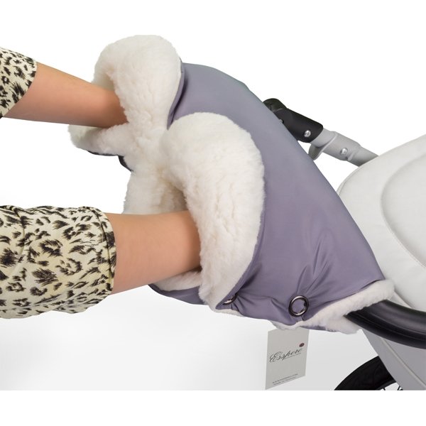 Муфта для рук Esspero Soft Fur Lux Натуральная шерсть - Фото