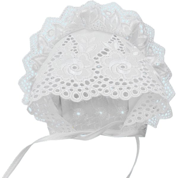 11181 Крестильный набор для мальчика Золотой Гусь (рубашка и чепчик) фото 2