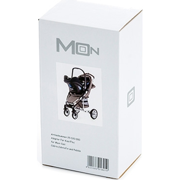 Адаптер для крепления автолюлек Maxi-Cosi, Cybex, Kiddy Recaro и HTS на коляски Moon фото 3