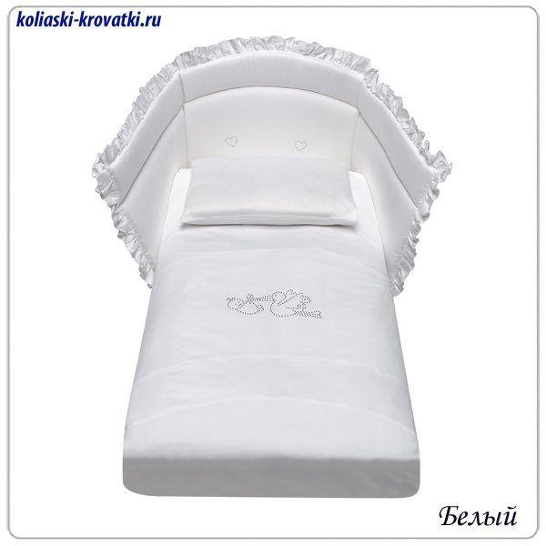 Комплект постельного белья Baby Italia Crystal из 4х предметов - Фото