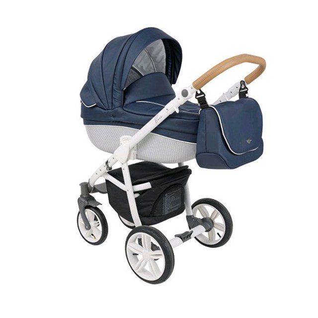 Фото Детская коляска Roan Bass Eco 2 в 1, эко-кожа, реальные фотографии клиентов | Коляски-Кроватки.Ру
