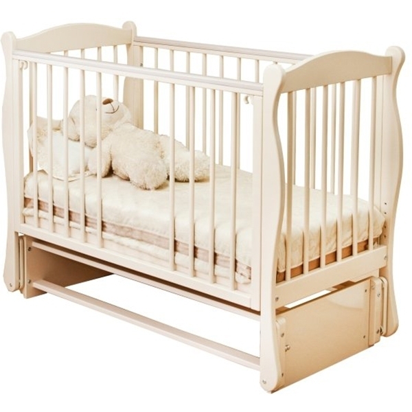 Фото Детская кроватка Noony Wood Simple с продольным маятником, реальные фотографии клиентов | Коляски-Кроватки.Ру