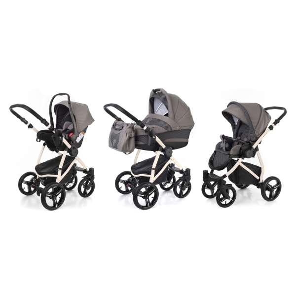 Фото Детская коляска Esspero Newborn Lux 3 в 1, шасси Beige, реальные фотографии клиентов | Коляски-Кроватки.Ру
