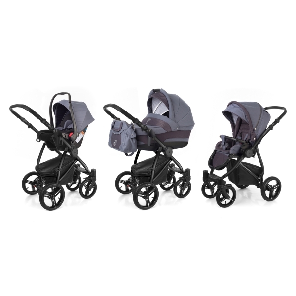 Фото Детская коляска Esspero Newborn Lux 3 в 1, шасси Black, реальные фотографии клиентов | Коляски-Кроватки.Ру