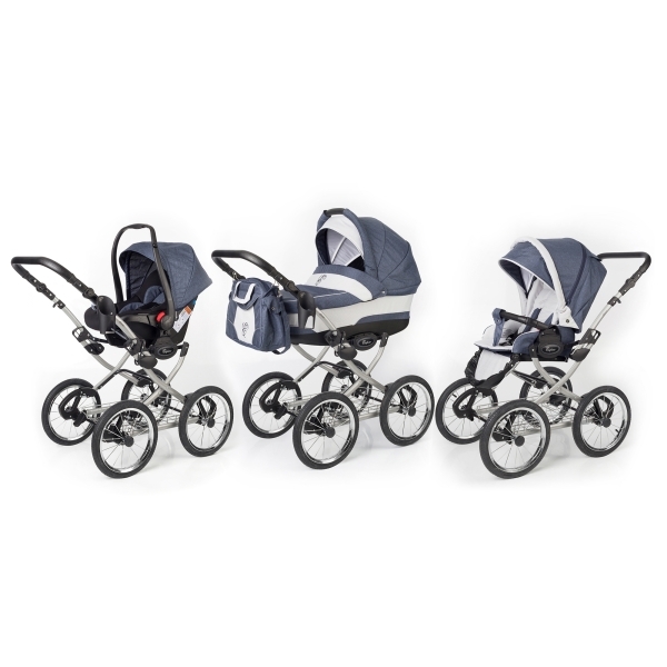 Фото Детская коляска Esspero Classic 3 в 1, шасси Grey, реальные фотографии клиентов | Коляски-Кроватки.Ру