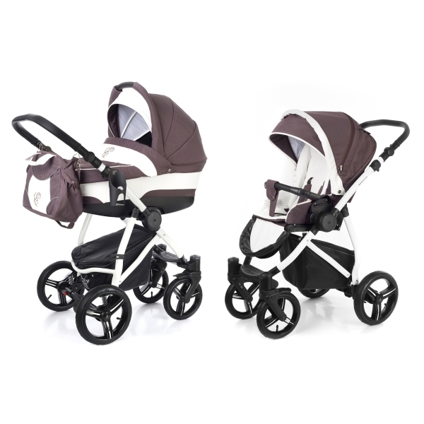 Фото Детская коляска Esspero Newborn Lux 2 в 1, шасси White, реальные фотографии клиентов | Коляски-Кроватки.Ру