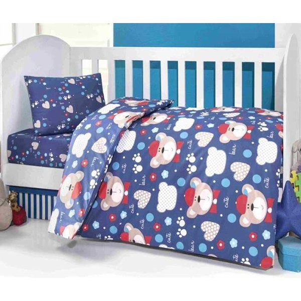 Комплект постельного белья Kidboo ТМ Ups Pups Мишка 6 предметов - Фото
