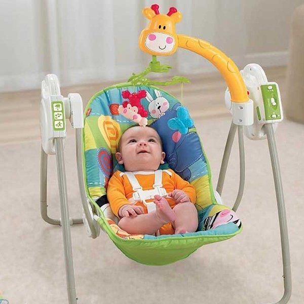 FP X6146 Кресло-качалка Fisher Price Тропический Лес фото 5